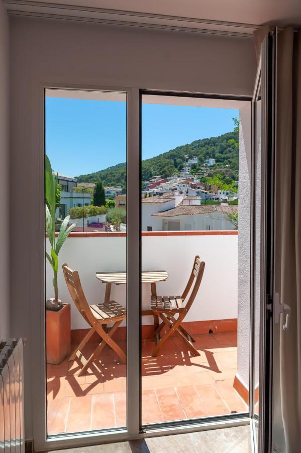 Hostal Es Niu De Tamariu Exterior foto
