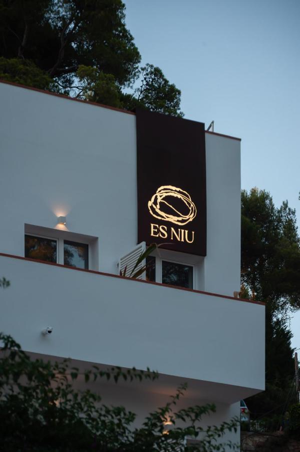 Hostal Es Niu De Tamariu Exterior foto